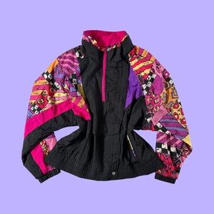 Andy Johns Black Nylon Jacket